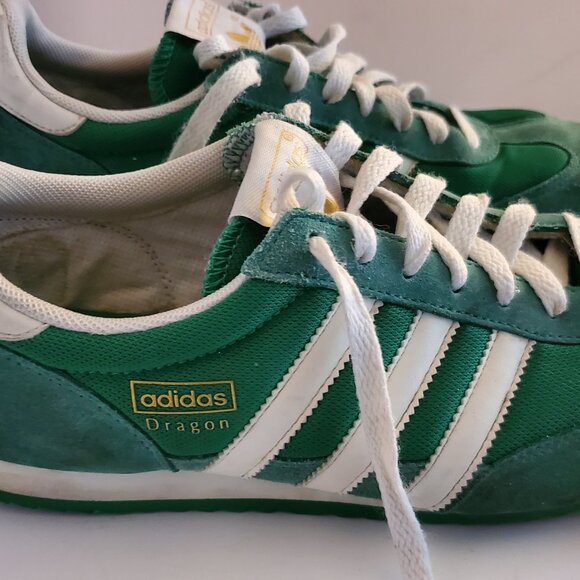 ADIDAS GREEN DRAGON SNEAKERS - Picture 1 of 10